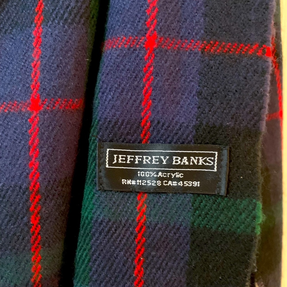 (5 for $15) Jeffrey Banks Men's 100% Acrylic Scarf